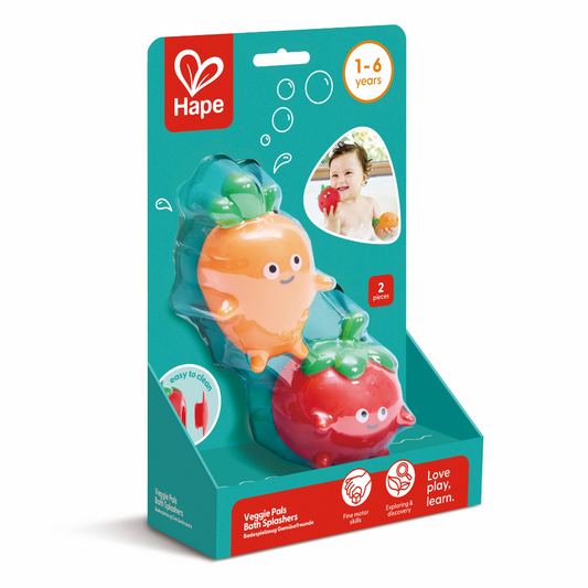 Veggie Pals Bath Splashers