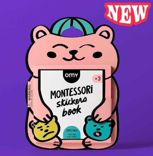 Libro Pegatinas Montessori - Emociones