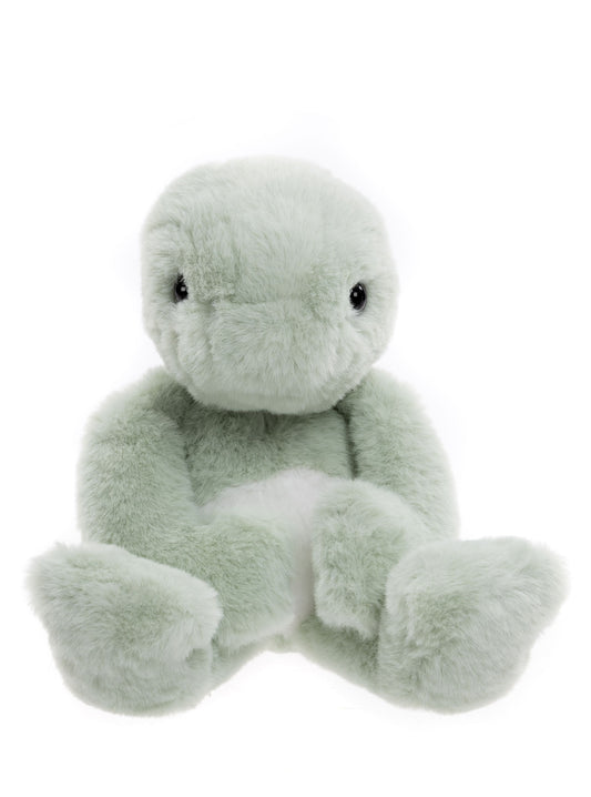 Tortuga de peluche Timmy verde tamaño M Charlie Bears