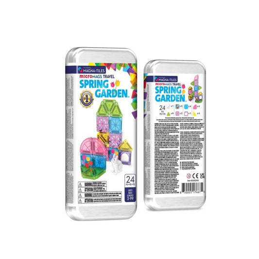 Magna-Tiles Micro Travel Primavera Set 24 pzas.