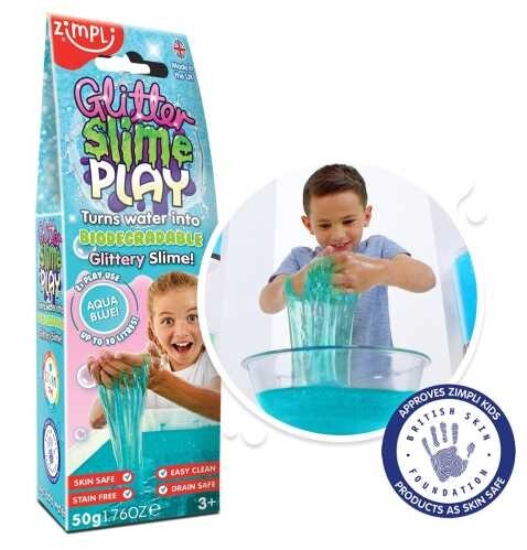 Slime Purpurina - Aqua (1x50gr)