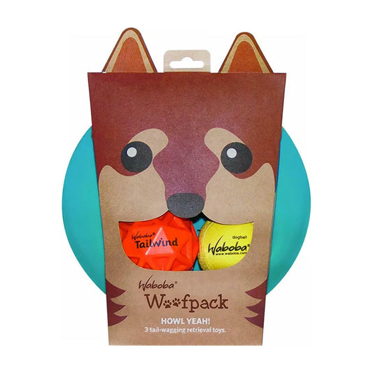 Waboba set de juguetes para perros Woofpack