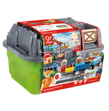 Juego de Bloques de Construcción de Ferrocarril