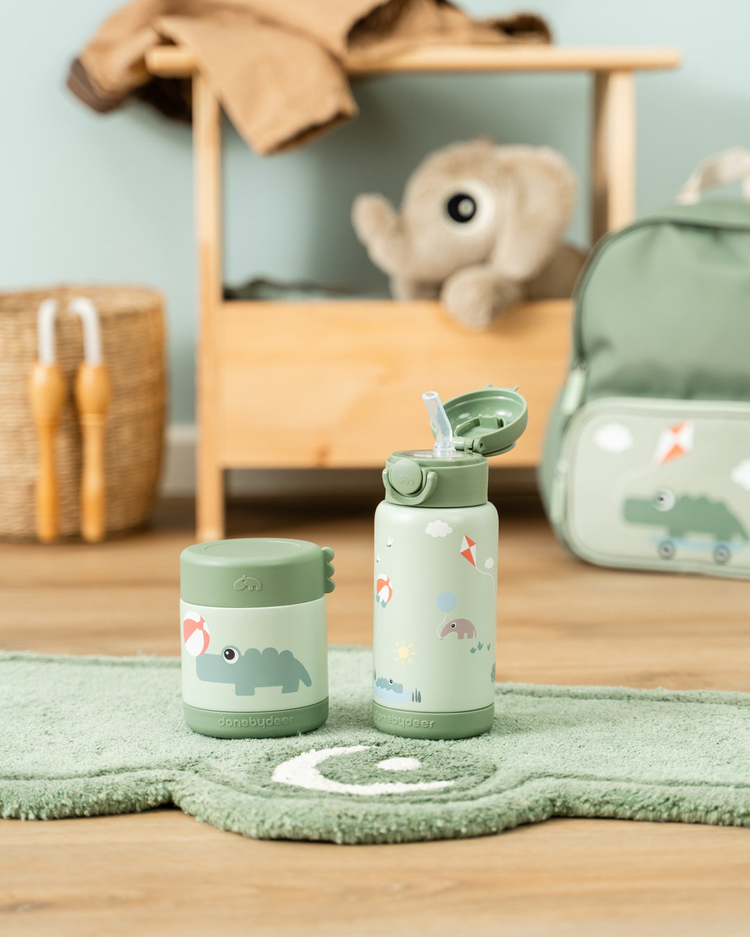 Termo sólidos Playground Verde 300 ml