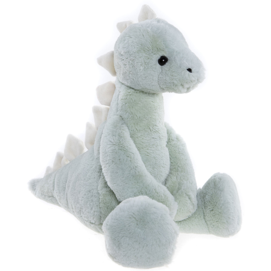 Dinosaurio stegosaurus de peluche Stevie verde tamaño L Charlie Bears