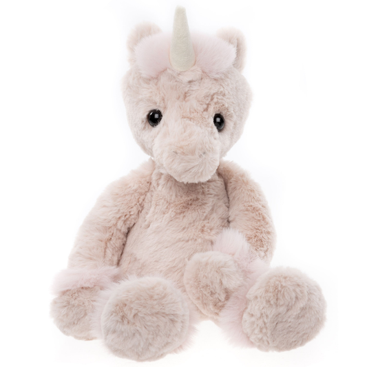Unicornio de peluche Star rosa tamaño M Charlie Bears