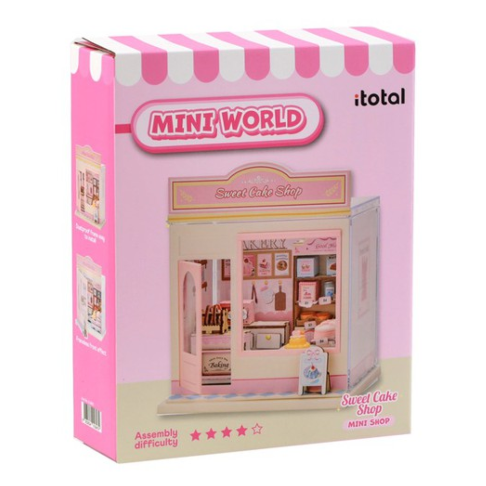 Colección Mini Shop. Kit de Montaje - Sweet Cake Shop