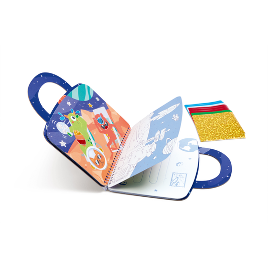 Kit de Arte de Aluminio Intergaláctico Azul