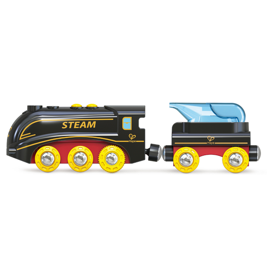 Set de Tren de Vapor con Silbato Hape