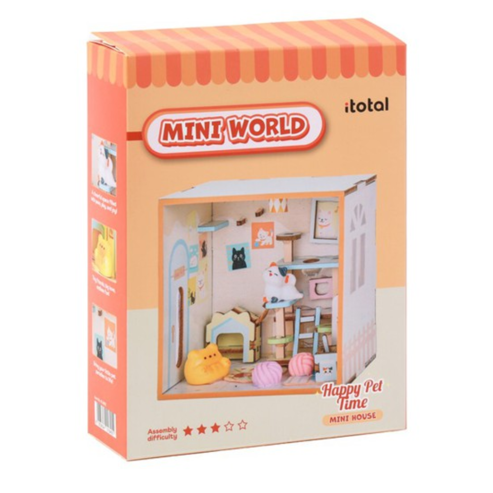 Colección Mini House. Kit de Montaje - Happy Pet Time