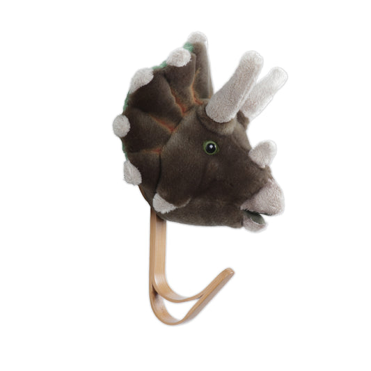 Perchero infantil cabeza de triceratops Wild & Soft
