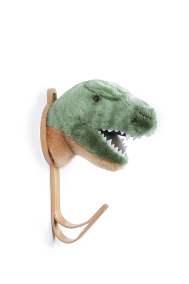 Perchero infantil cabeza de T-rex Wild & Soft