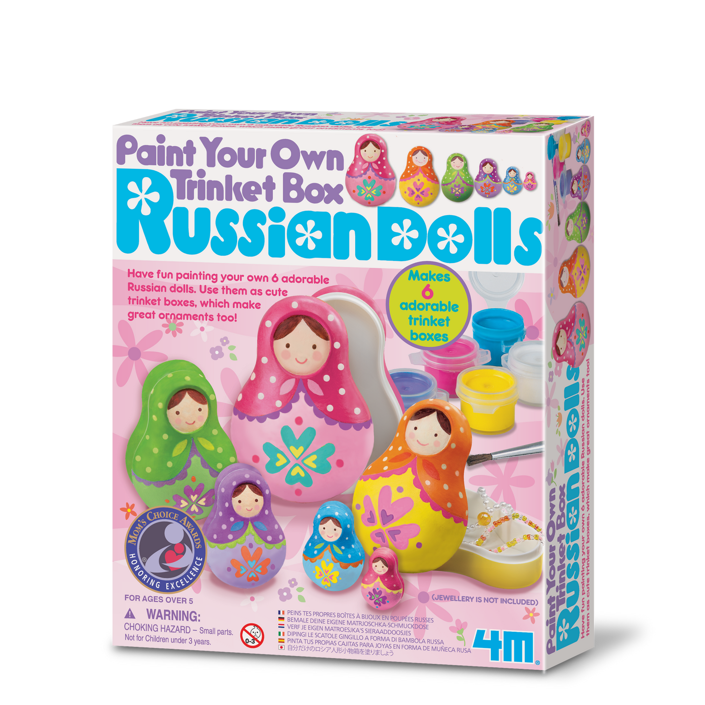 Taller Pinta Cajitas Matrioshka