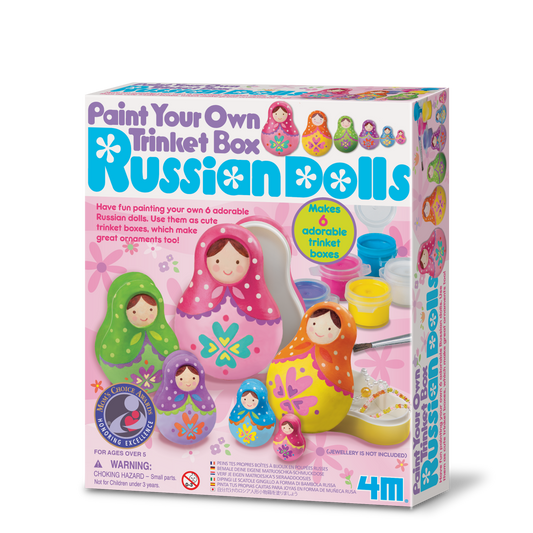 Taller Pinta Cajitas Matrioshka