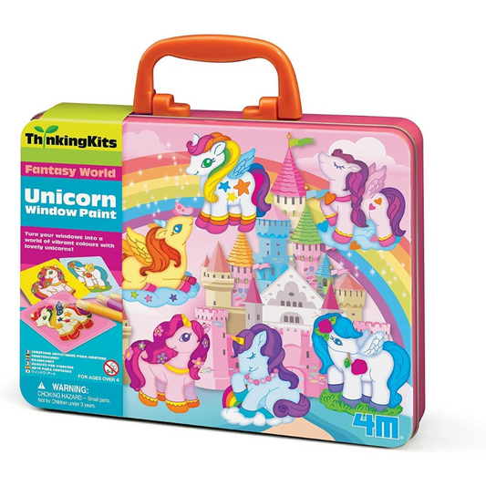 ThinkingKits Arte para Ventanas Unicornios