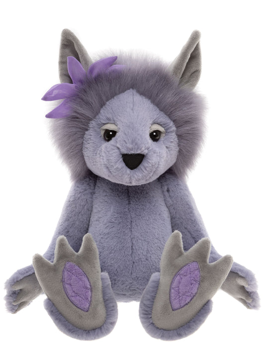 Troll de peluche Amethyst Boo morado Charlie Bears