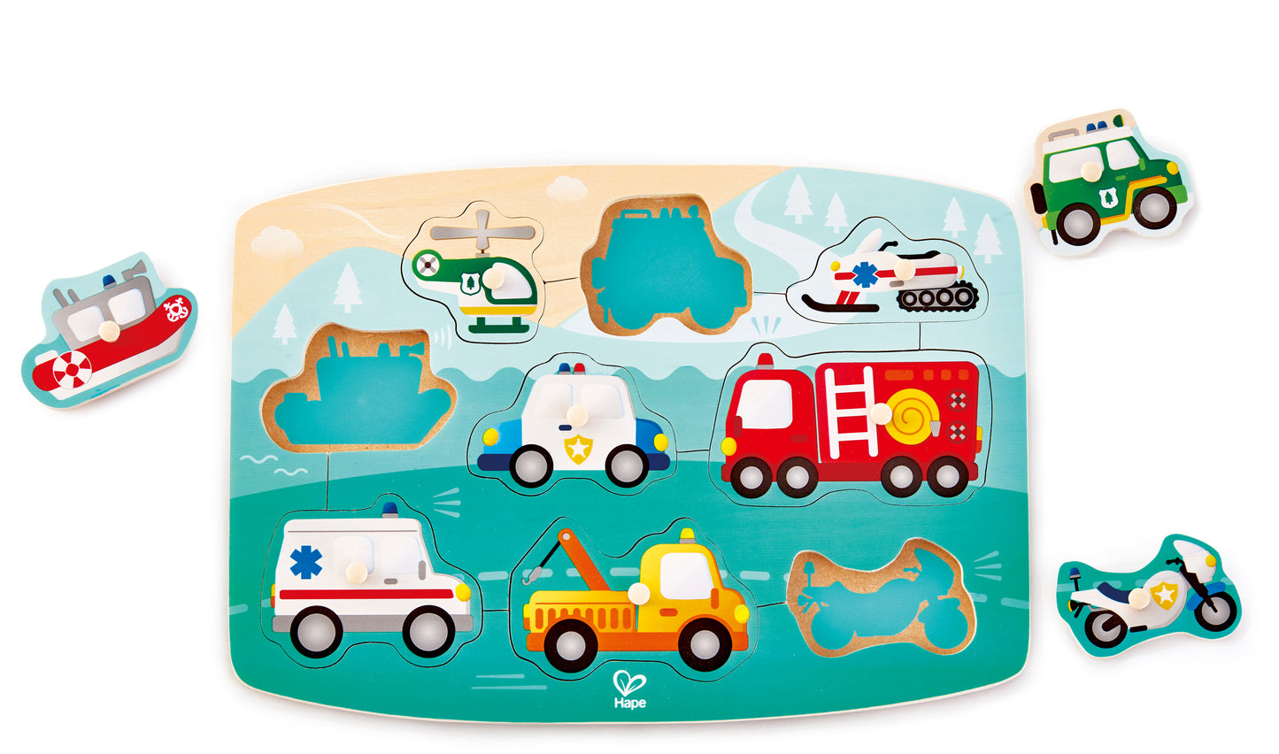 Puzzle de Emergencias con Pinzas