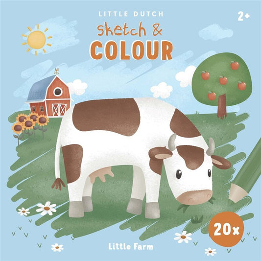 Libro para Colorear Pequeña Granja