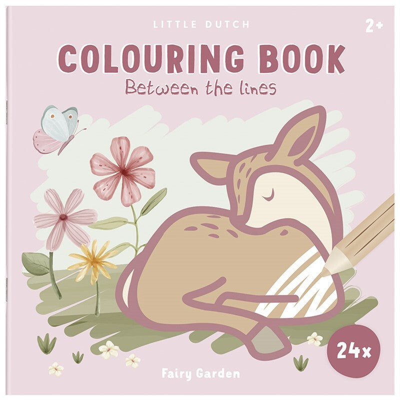 Libro para Colorear Jardín de Hadas