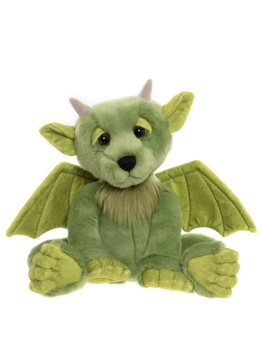 Gárgola de peluche Spires verde Charlie Bears