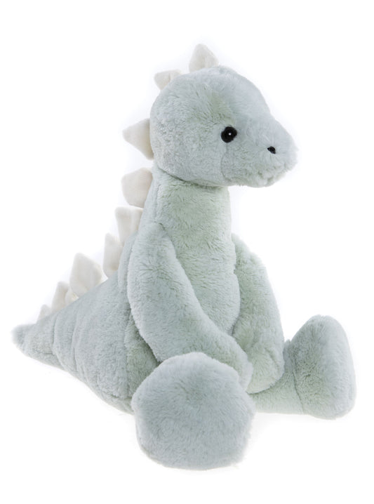 Dinosaurio stegosaurus de peluche Stevie verde tamaño L Charlie Bears