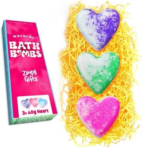 Pack 3 Bombas de Baño - Corazón (3x40gr)