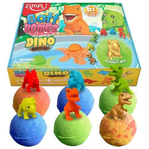 Pack 6 Bombas de Baño Sorpresa - Dinos