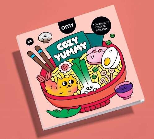 Libro para Colorear Cozy Art - Comida