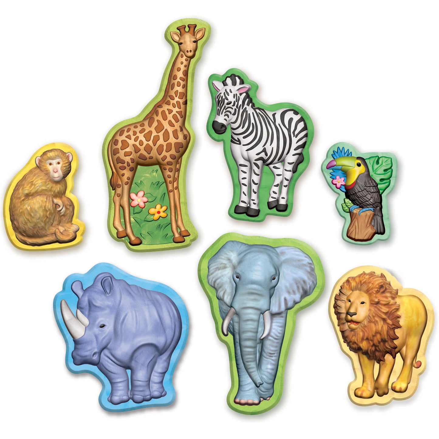 Mould & Paint de los Animales de la Selva