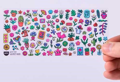 Pegatinas - Boutique Flowers