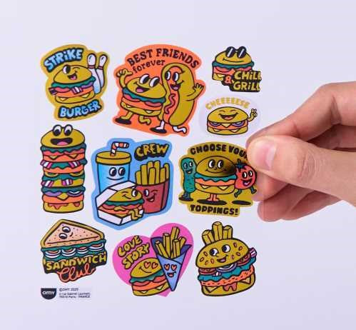 Pegatinas - Big Burger