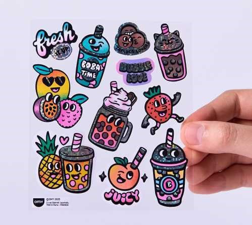 Pegatinas - Big Bubble Tea