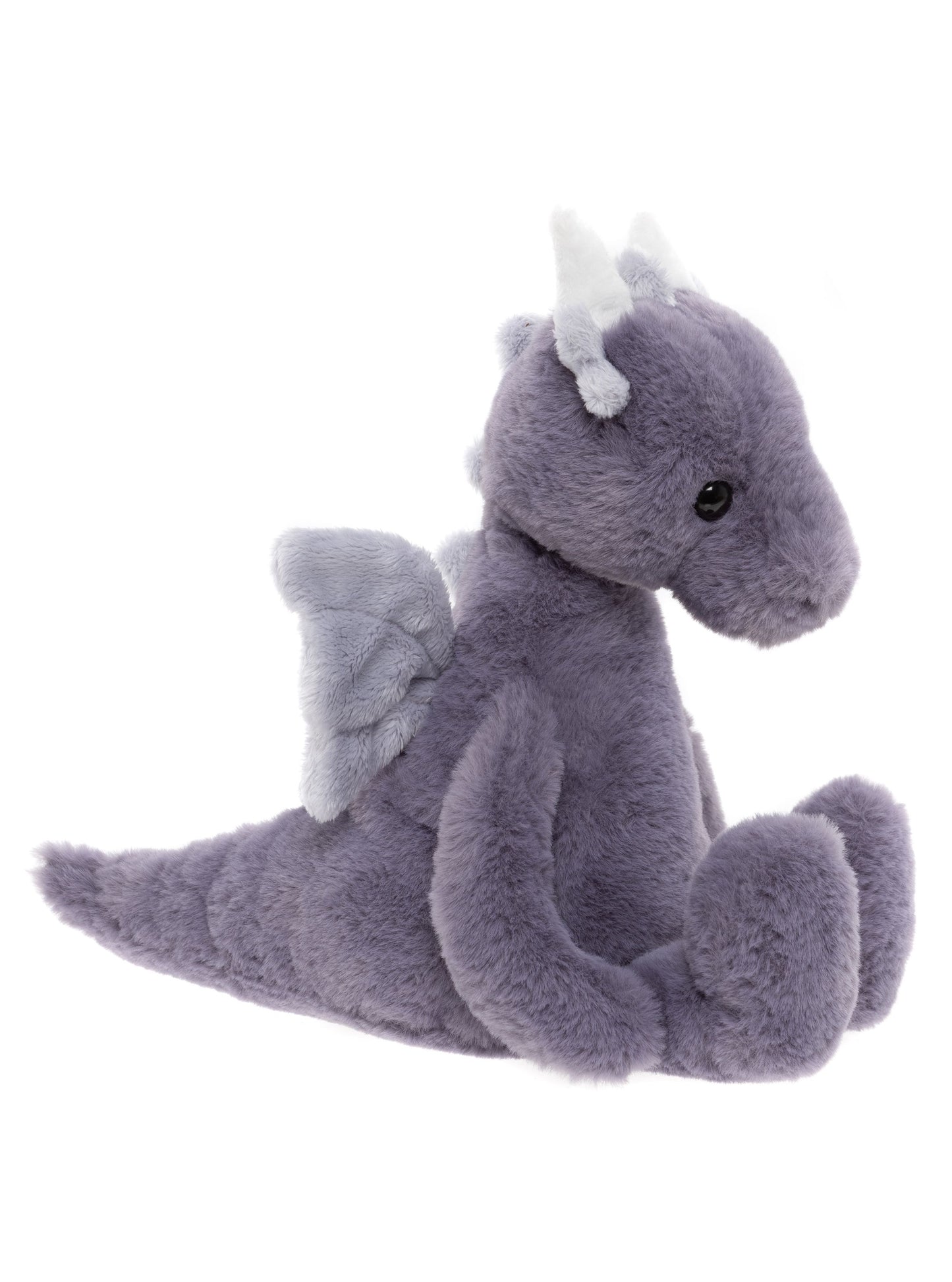 Dragón de peluche Draco lavanda tamaño L Charlie Bears