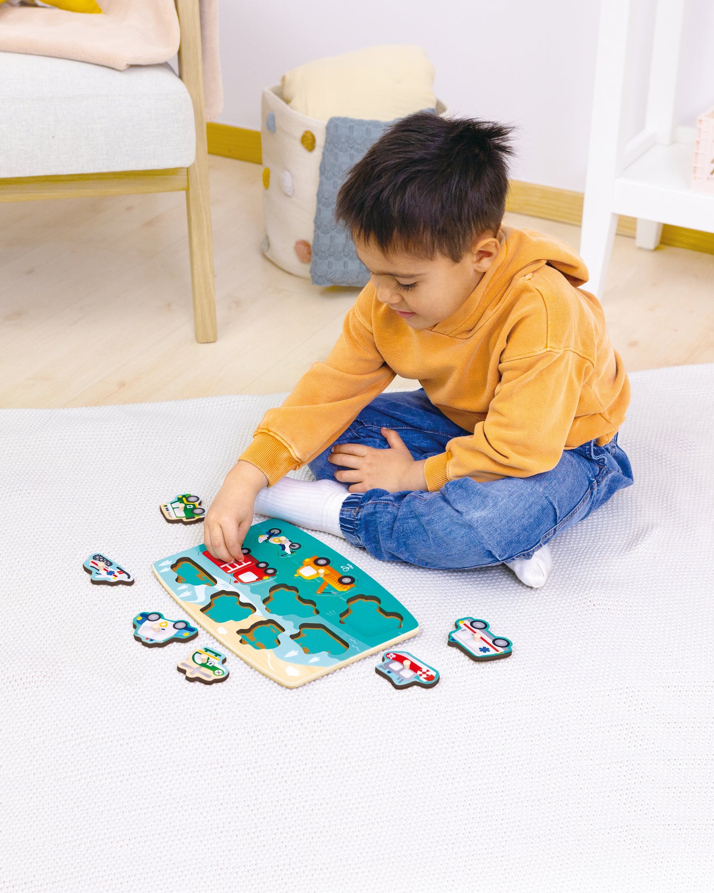 Puzzle de Emergencias con Pinzas