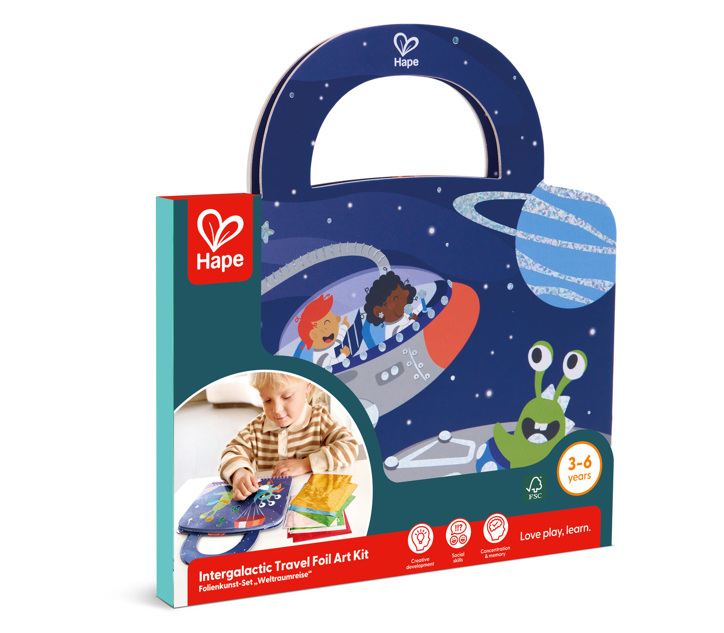 Kit de Arte de Aluminio Intergaláctico Azul