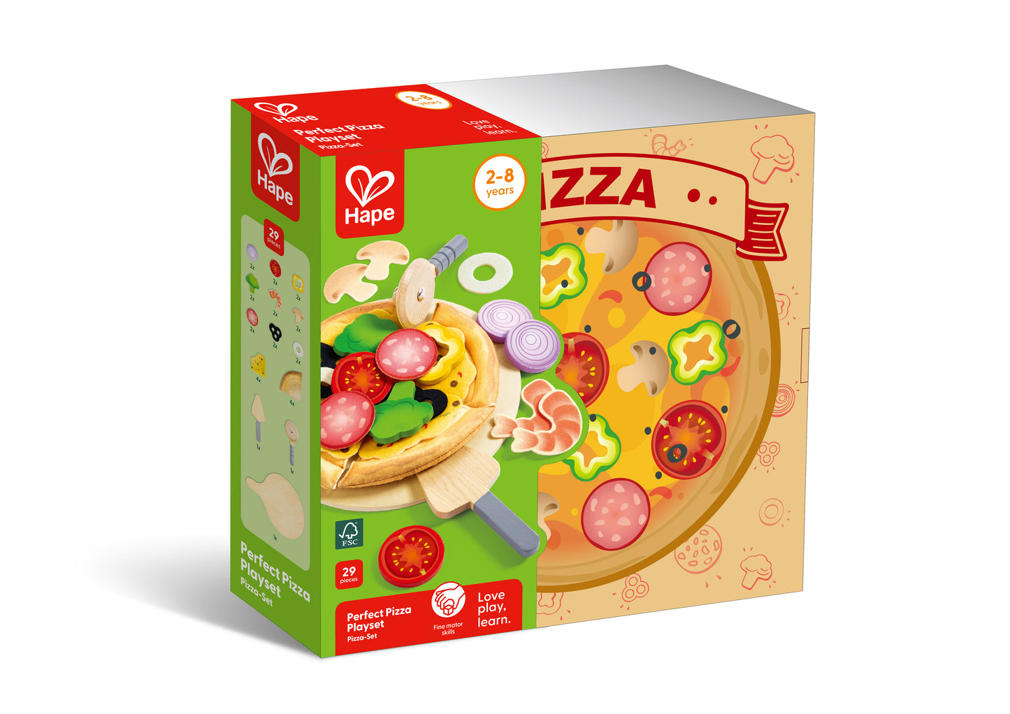 Set de Pizza con Ingredientes