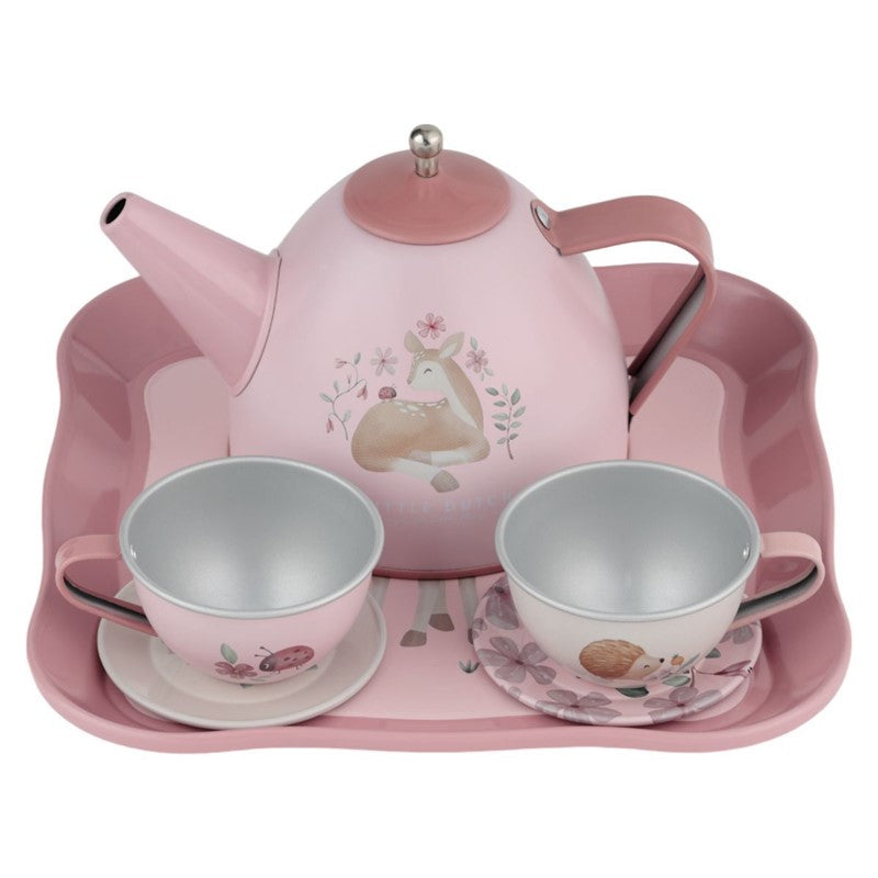 Maleta con set de té Jardín de Hadas