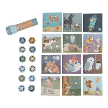 Proyector Linterna Azul