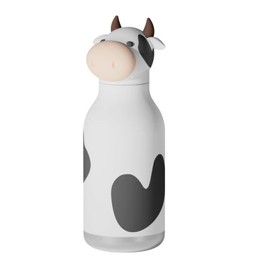 Botella térmica de acero inoxidable Asobu Besties vaca 475 ml