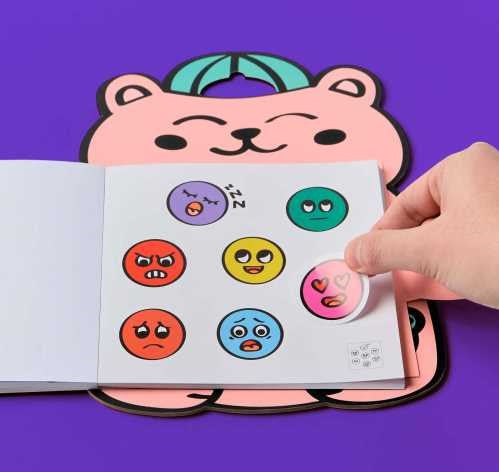 Libro Pegatinas Montessori - Emociones