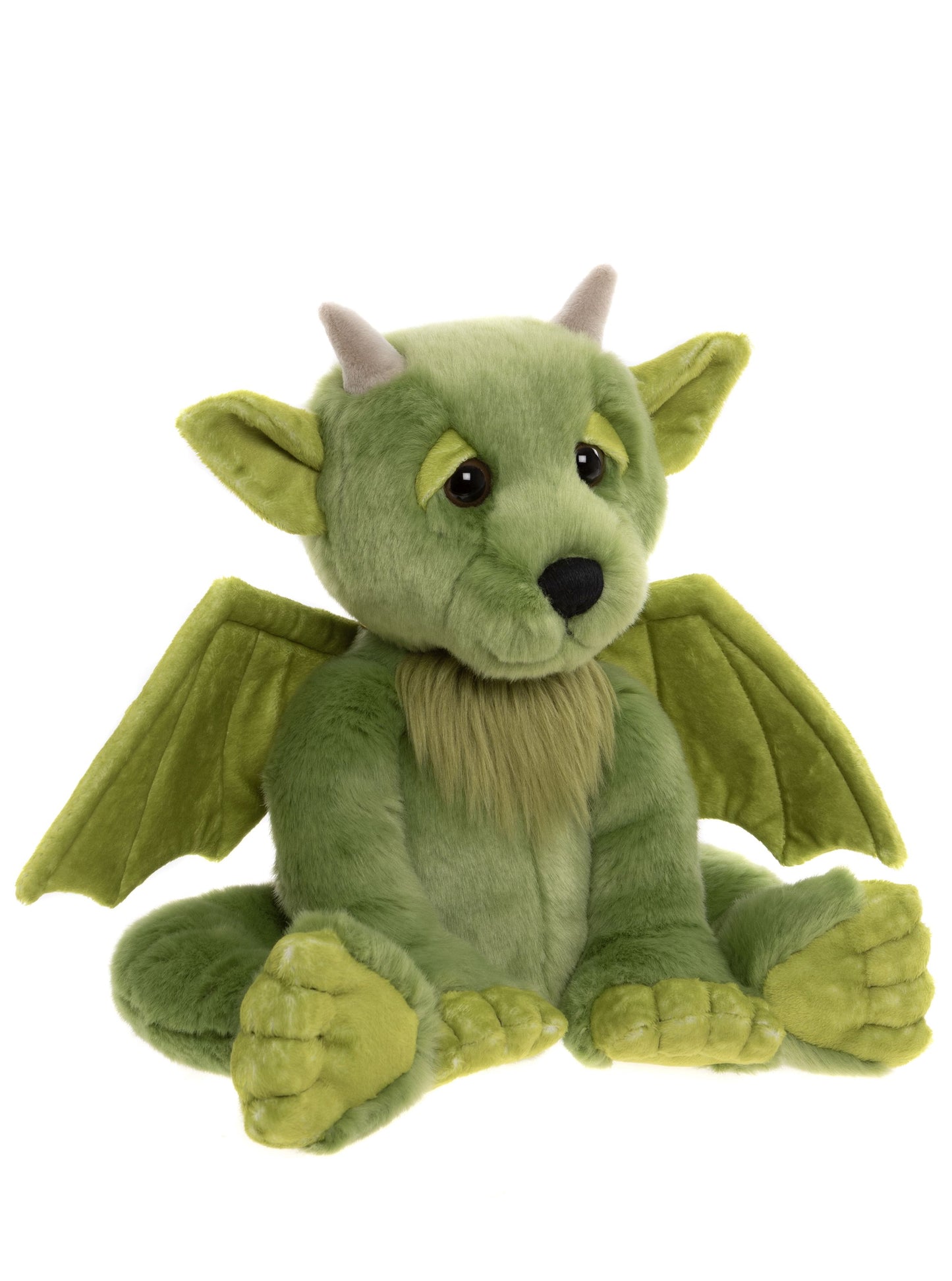 Gárgola de peluche Spires verde Charlie Bears
