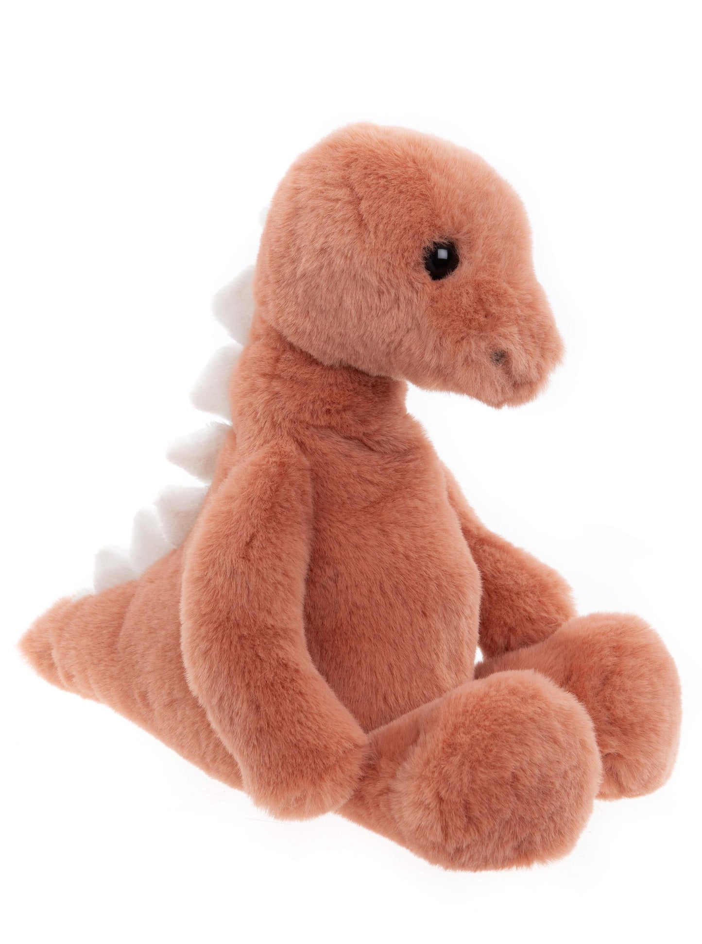 Dinosaurio stegosaurus de peluche Stevie naranja tamaño M Charlie Bears