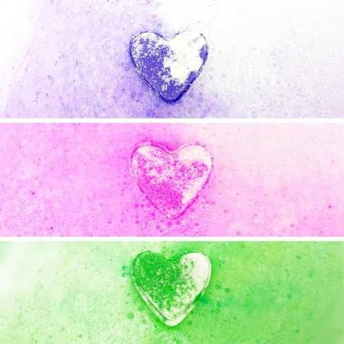 Pack 3 Bombas de Baño - Corazón (3x40gr)
