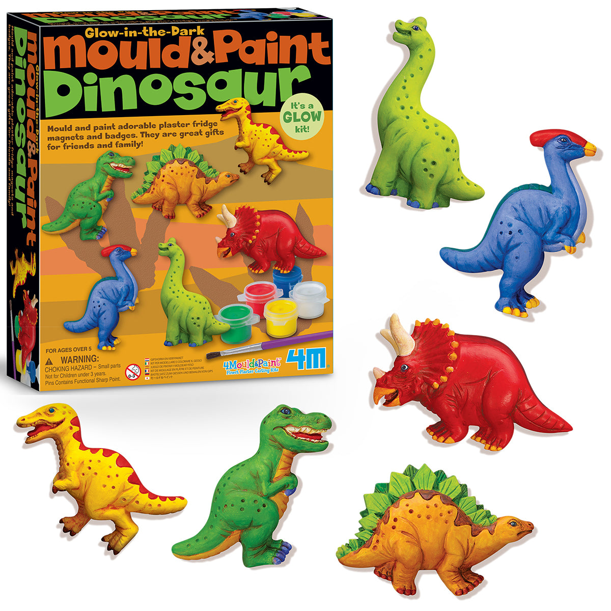 Mould & Paint Dinosaurios