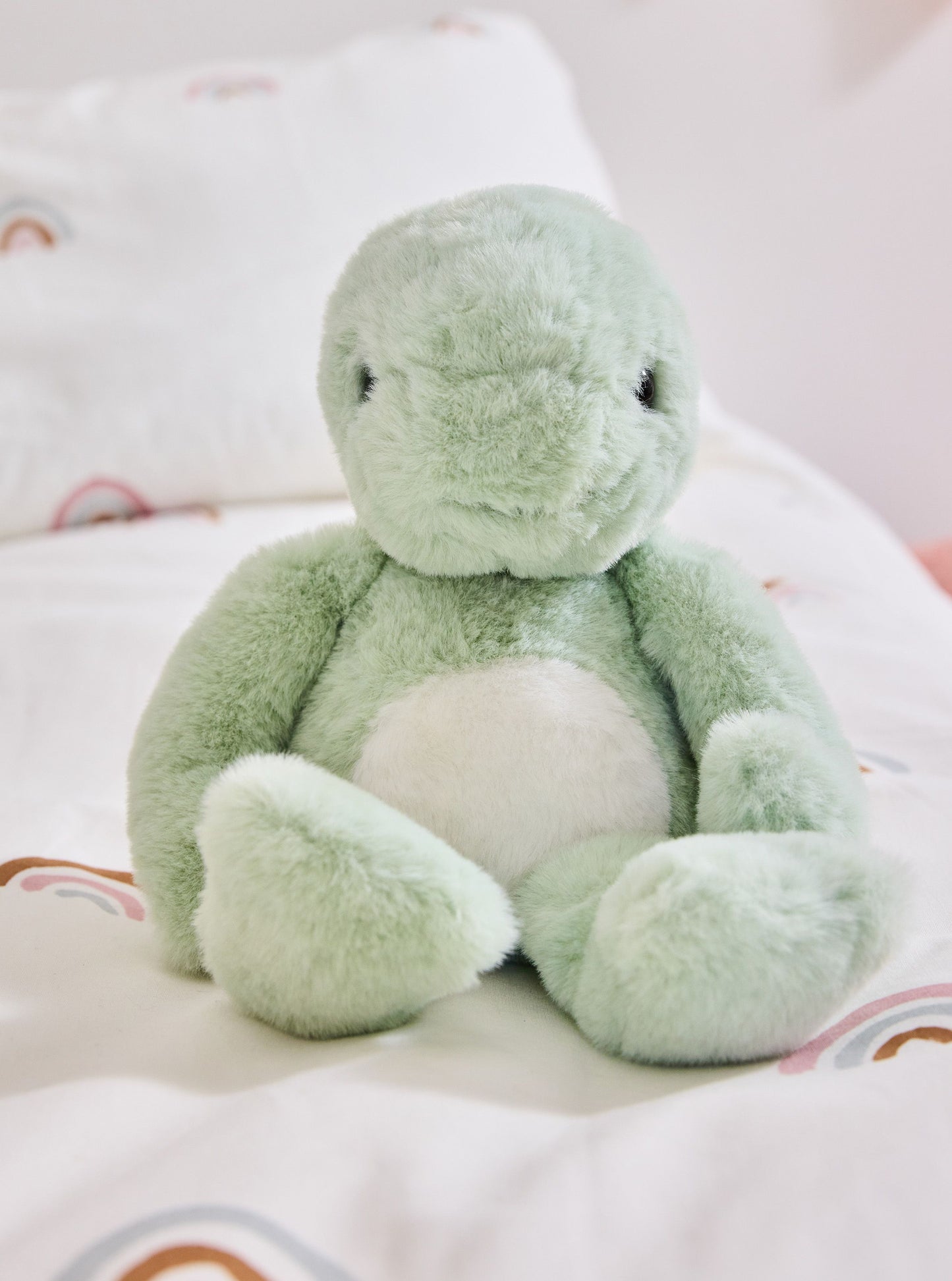 Tortuga de peluche Timmy verde tamaño M Charlie Bears