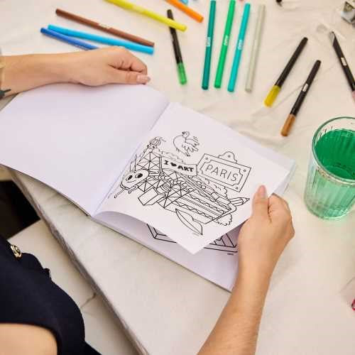 Libro para Colorear Cozy Art - Paris