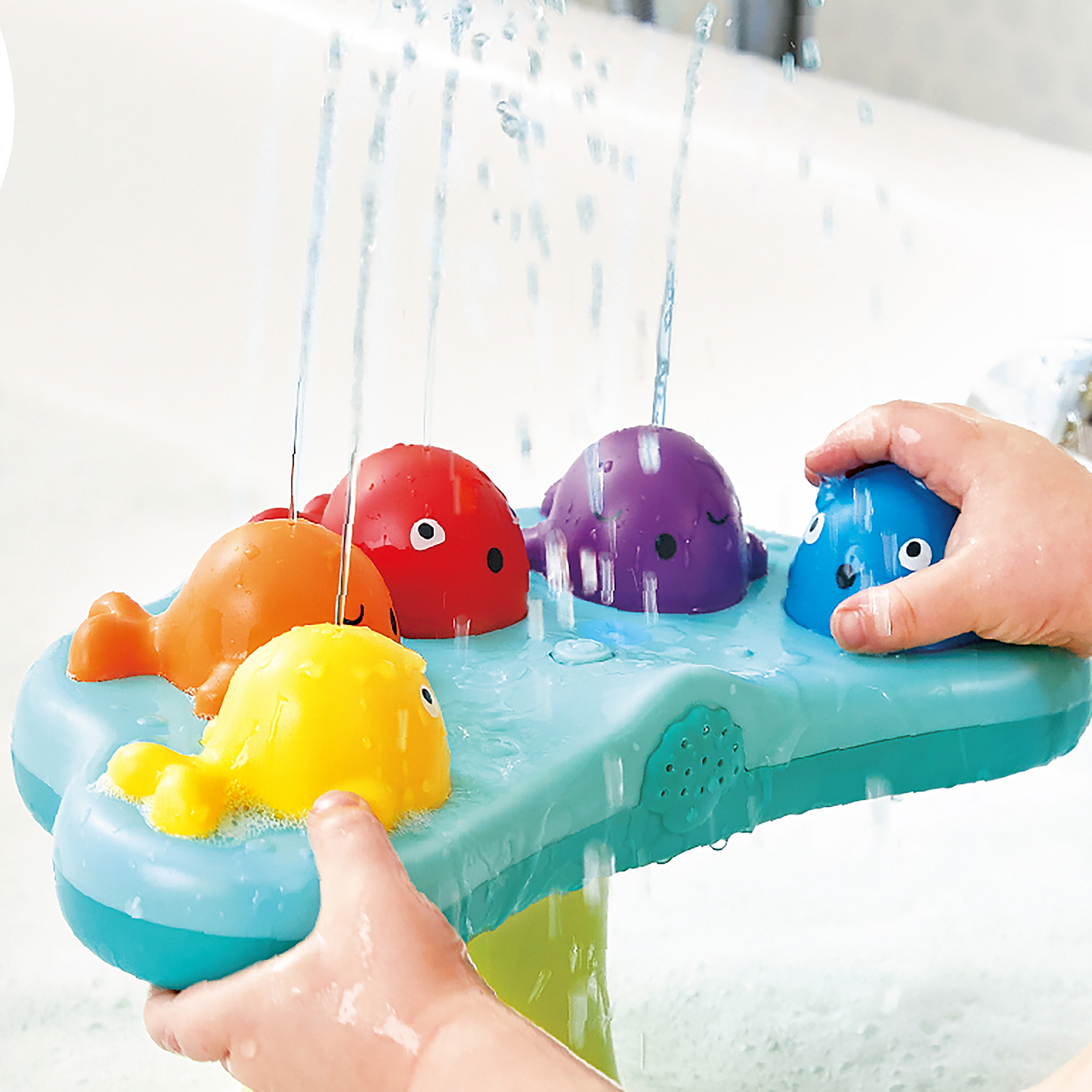 Fuente Musical con Ballenas Hape