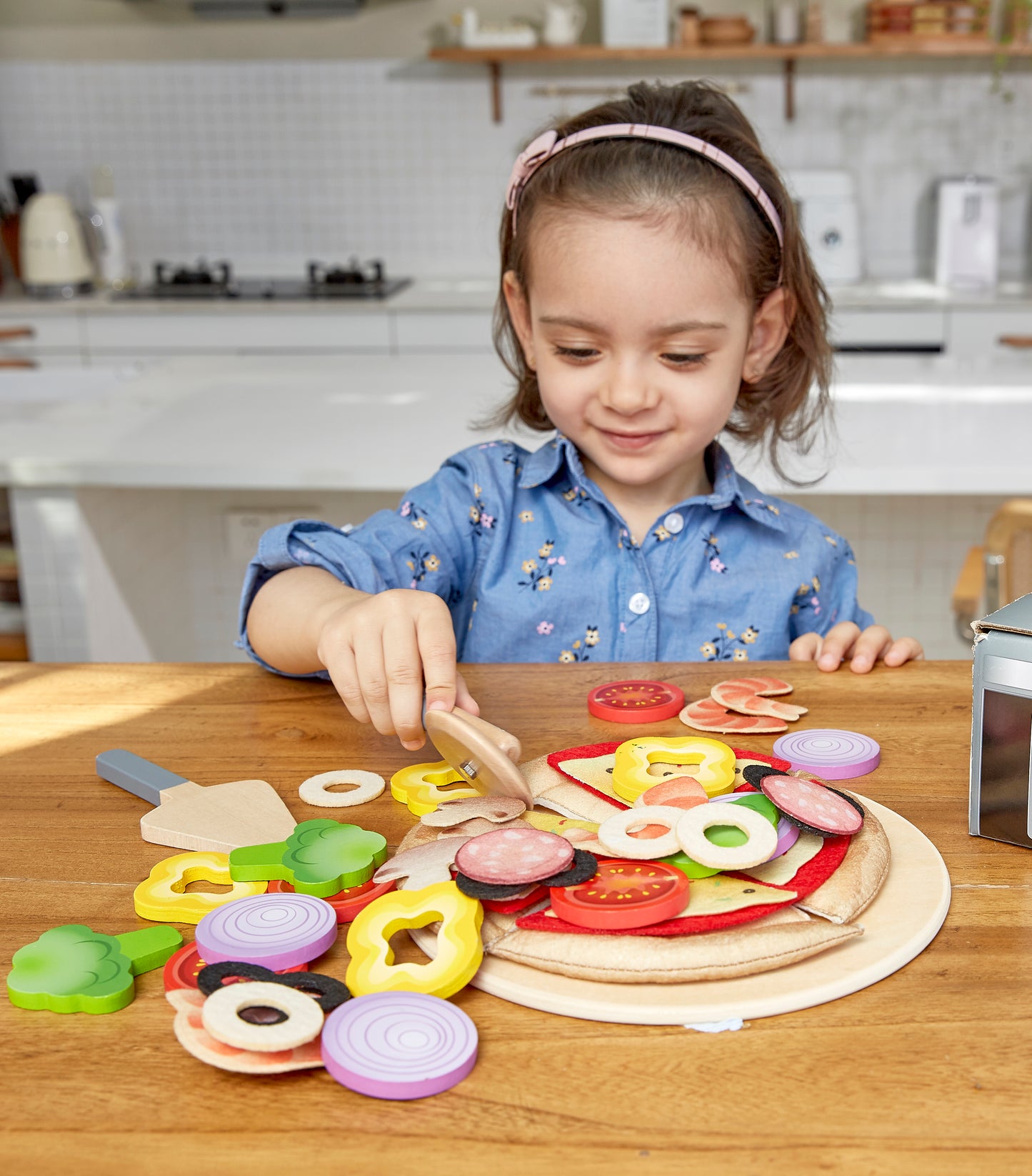 Set de Pizza con Ingredientes