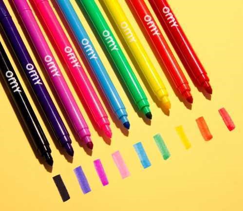 Rotuladores Omy con Aromas (9 unid)