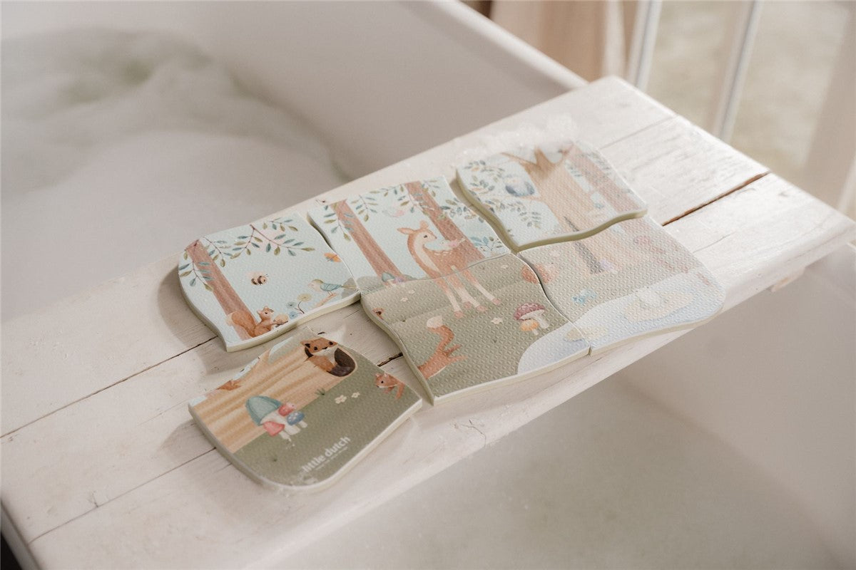Puzzle de Baño Amigos del Bosque